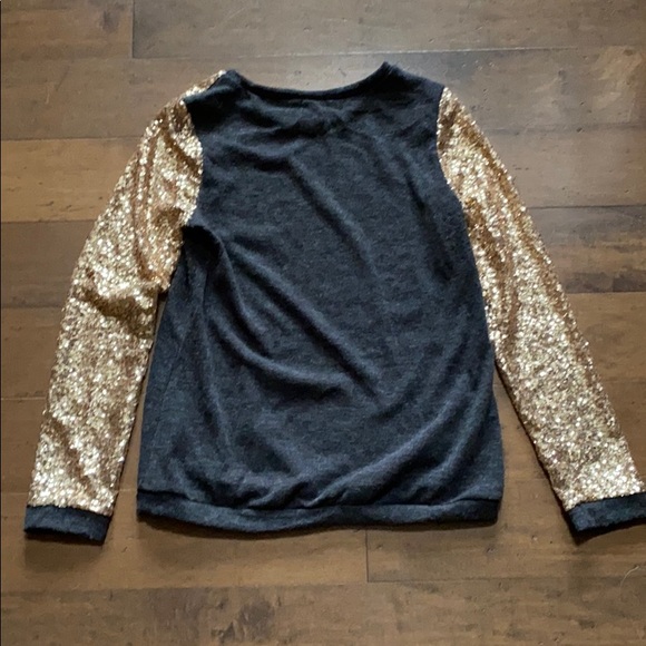 12PM by Mon Ami Wool/Poly & Sequin Sweater Large - Picture 5 of 7